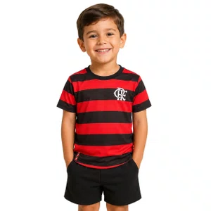 Camiseta Infantil Betel M/C Flamengo I 8126015-9362
