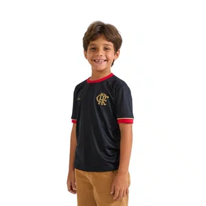 Camiseta Infantil Braziline M/C Flamengo Mistura 00100727802