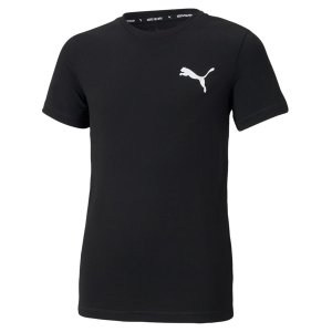 Camiseta Infantil Puma Active Small Logo Unissex 586980-01