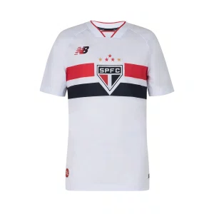 Camiseta Juv New Balance São Paulo Torcedor I 26 JT831843-BVP