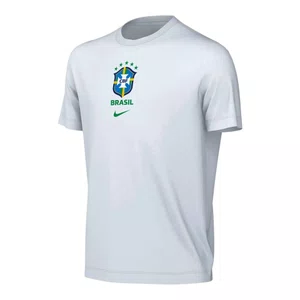 Camiseta Juvenil Nike M/C Brasil Crest IH2257-100