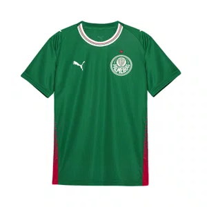 Camiseta Juvenil Puma M/C Palmeiras Torcedor I 26 787224-01