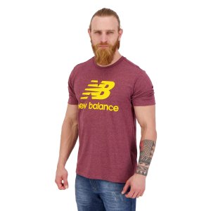 Camiseta New Balance Essentials Stacked Logo Masculina