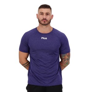 Camiseta Fila Basic Train melange Masculina TR180695-1697