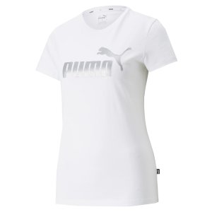 Camiseta Puma Essentials Metallic Logo Feminina 848303-02