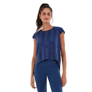 Camiseta Alto Giro Walk Stretch Feminina 2131716-C5051