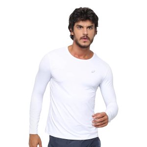 Camiseta M/L Asics Core Running Pa Masculina MRB4326-01