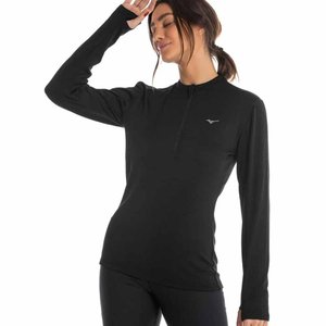 Camiseta Mizuno M/L Térmica Feminina MIFSR369-0090