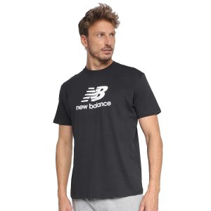 Camiseta New Balance Essentials Masculina MT31541B-BK