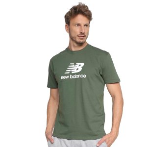Camiseta New Balance Essentials Masculina MT31541B-DON