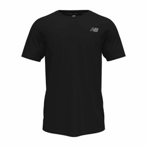 Camiseta New Balance M/C Active Logo Masculina MT41070B-BK