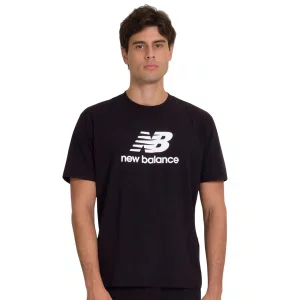 Camiseta New Balance M/C Essentials Masculina MT41502B-BK