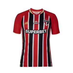 Camiseta New Balance M/C São Paulo II 25/26 Masc MT831815-VBP