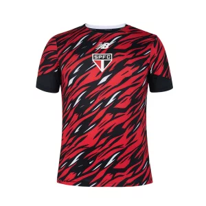 Camiseta New Balance M/C São Paulo Pré Jogo 2026 MT831844-VPB