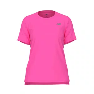 Camiseta New Balance M/C Sport Essentials Fem WT41222BR-AAB