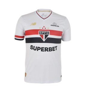Camiseta New Balance São Paulo I 25/26 Masc MT831813-BVP Camiseta New Balance São Paulo I 25/26 Masc MT831813-BVP