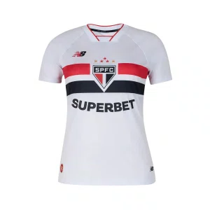 Camiseta New Balance São Paulo Torcedor I 26 Fem WT831851-BVP