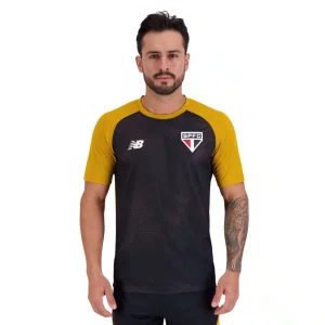 Camiseta New Balance São Paulo Treino 2026 Masc MT831842-BKG