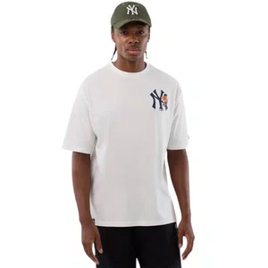 Camiseta New Era M/C Mlb Floral NY Yankees Masc 60856234-C001