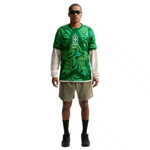 Camiseta Nike M/C Brasil Goleiro Tor Pro 26 Masc IB5267-302