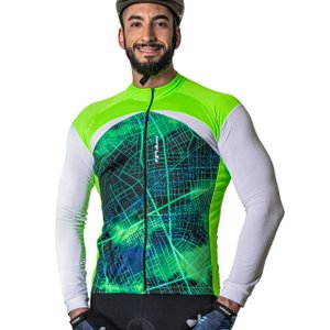 Camiseta Poker Ciclis Zip Total Thunder Unissex 04234-VCTPB