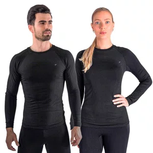 Camiseta Poker M/L Skin Comfort X Ray II Unissex 04517-PT