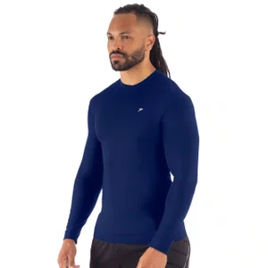 Camiseta Poker M/L Térmica Skin New Masculina 04498-MR