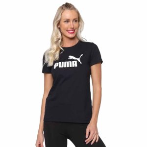 Camiseta Puma Ess Logo Feminina 680768-01