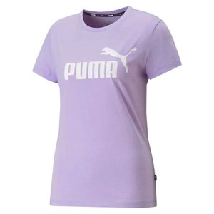 Camiseta Puma Logo Heather Feminina 586876-70