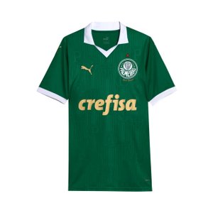 Camiseta Puma M/C Palmeiras I 24 Masculina 777271-01 Camiseta Puma M/C Palmeiras I 24 Masculina 777271-01
