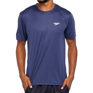 Camiseta Speedo Basic Interlock Uv50 Masculina 071338Q-091