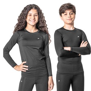 Camiseta Térmica Infantil Poker Manga Longa  Skin II 04177-PT