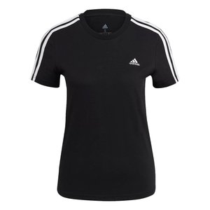Camiseta Adidas Essentials Slim 3 Stripes Feminina GL0784