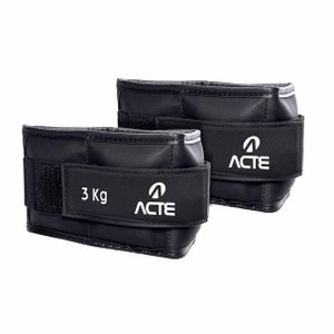 Caneleira Acte Profissional Emborrachada 3kg Unissex T158