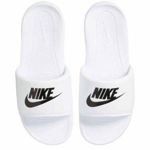 Chinelo nike best sale branco e preto