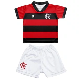 Conjunto Infantil Torcida Baby Flamengo Sublimado 031S-FLA Conjunto Infantil Torcida Baby Flamengo Sublimado 031S-FLA