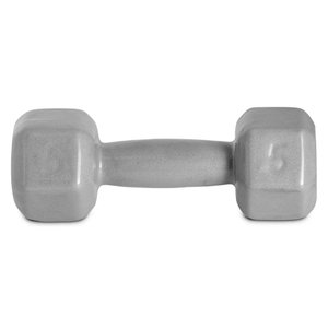 Halter Acte Sports Sextavado Emborrachado 5kg Unissex S60