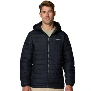 Jaqueta Columbia C/Capuz Powder Lite II Masculina 2086941-010
