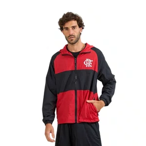 Jaqueta Corta Vento Braziline Flamengo Wind Masc 00100627114