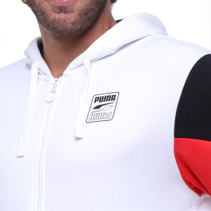 Jaqueta Moletom Puma Rebel FZ Hoodie TR Masculina 583497-02