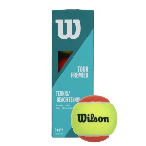 Kit Bola Tennis e Beach Tennis Wilson Tour WR8200401001