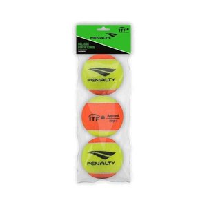 Kit Bolas Beach Tennis Penalty XXII C/3 Unissex 675496-2800