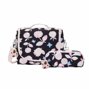 Kit Kipling Lancheira e Estojo