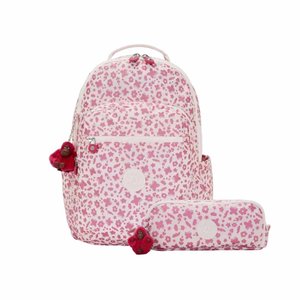 Kit Kipling Mochila e Estojo Unissex