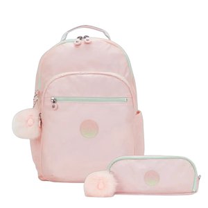 Kit Kipling Mochila e Estojo Unissex