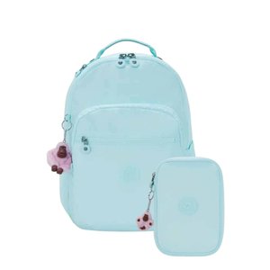 Kit Kipling Mochila e Estojo Unissex