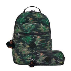 Kit Kipling Mochila e Estojo Unissex