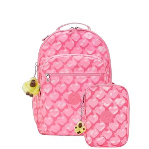 Kit Kipling Mochila e Estojo Unissex