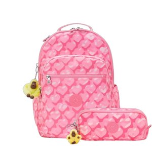 Kit Kipling Mochila e Estojo Unissex