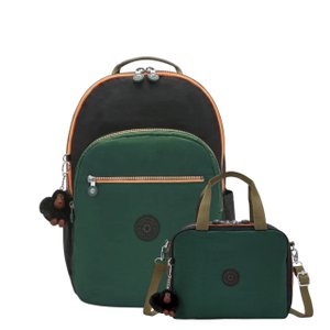 Kit Kipling Mochila e Lancheira Unissex